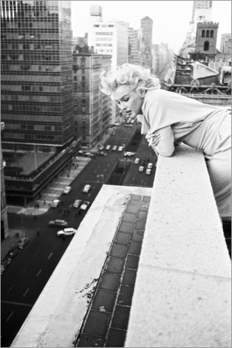 Poster Marilyn Monroe in New York