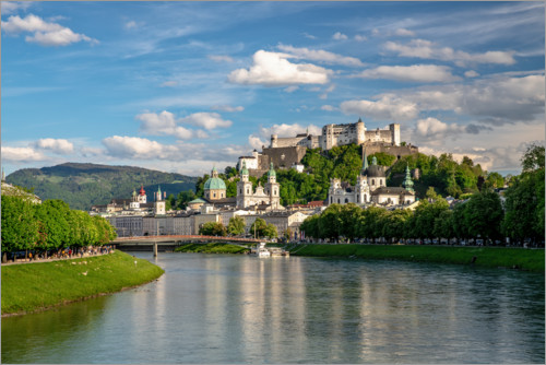 Poster Spring in Salzburg