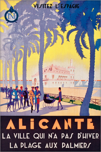 Poster Alicante (French)