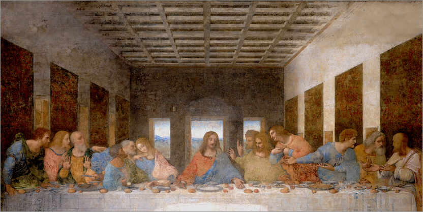Poster The last supper