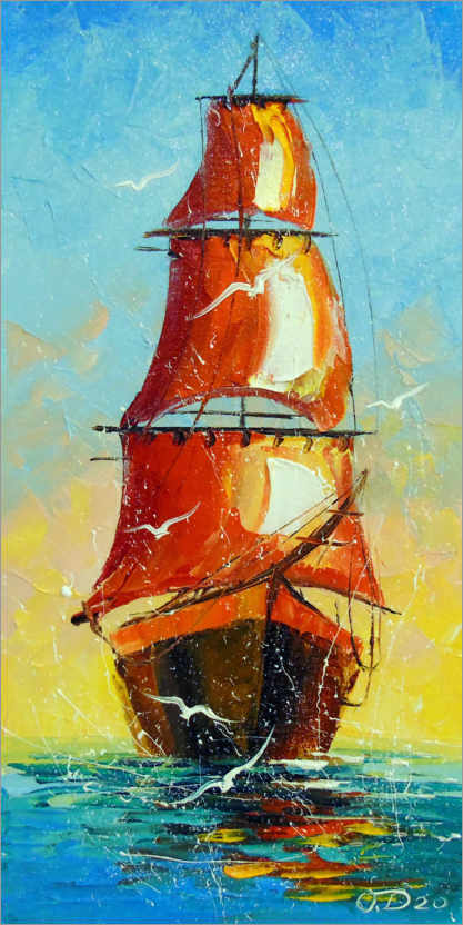 Poster Scarlet sails
