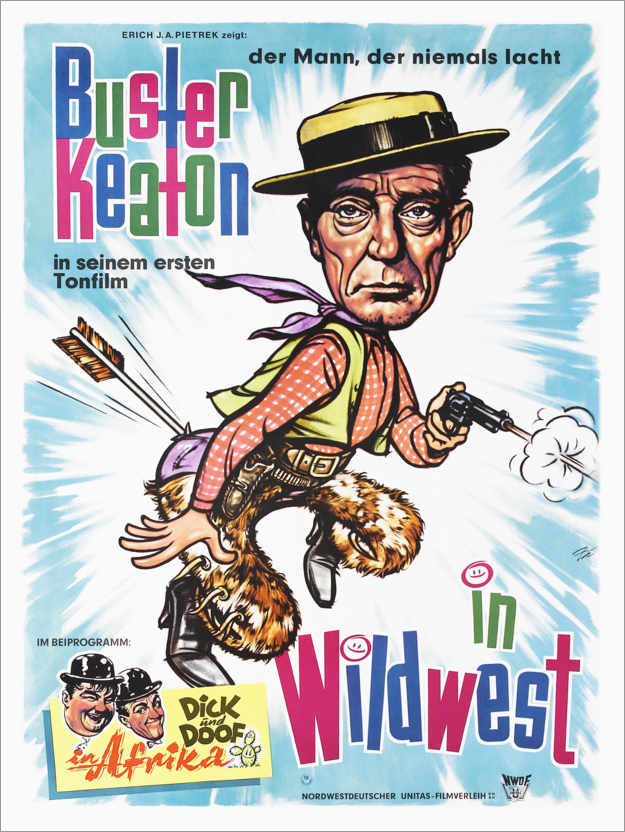 Poster Buster Keaton in Wild West