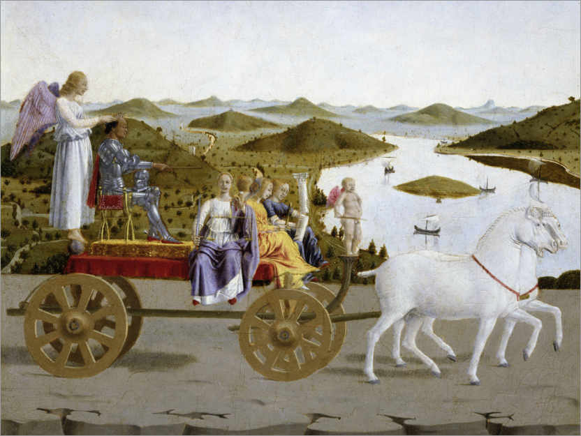 Poster Triumphal procession of the Duke of Urbino