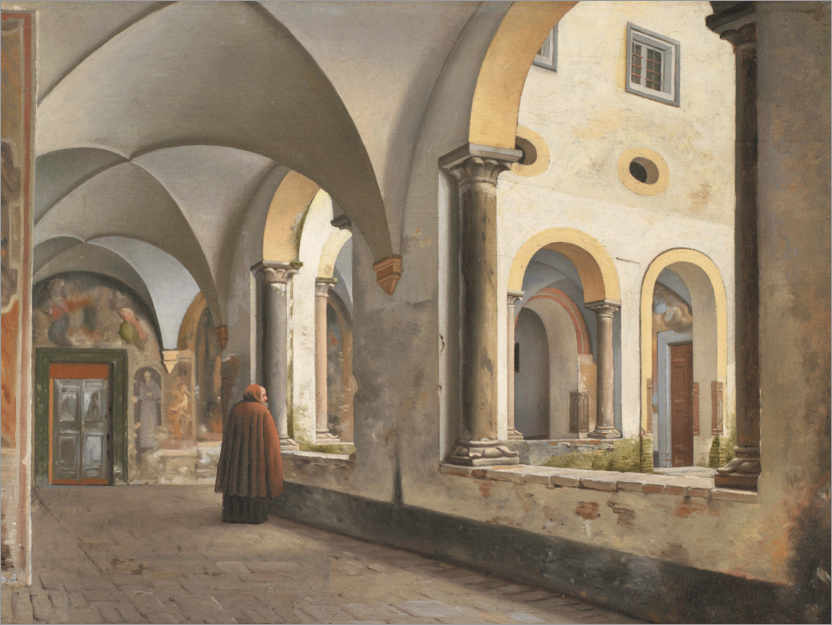 Poster Franciscan monastery of Santa Maria in Aracoeli in Rome