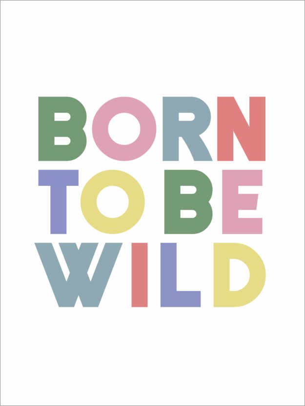 Poster Born to be wild