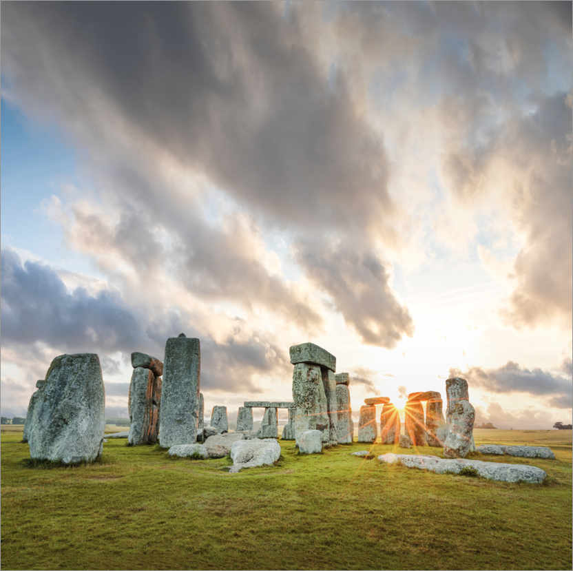 Poster Stonehenge, England