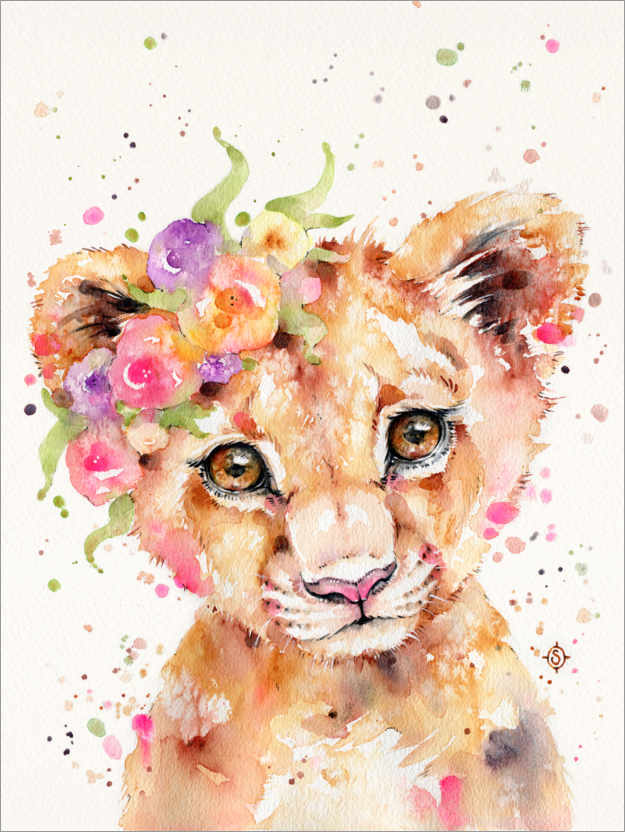 Poster Little Lioness