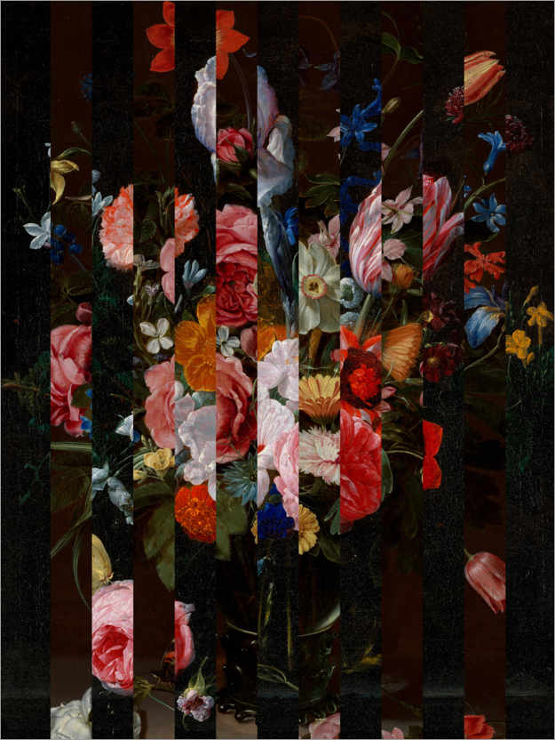 Poster Shifted Flemish Bouquet I