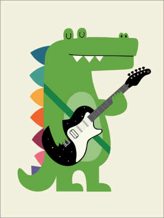 Gallery print  Crocstar - Andy Westface