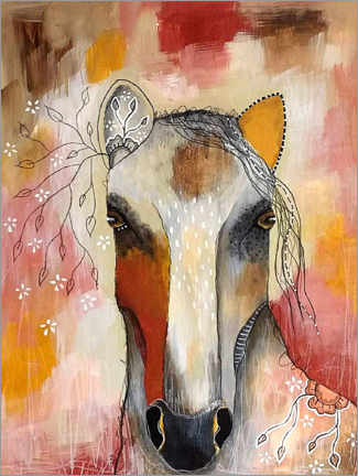 Gallery print  Gentle horse - Micki Wilde