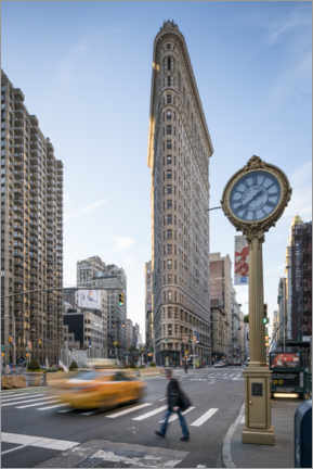Poster Flatiron Building in New York City