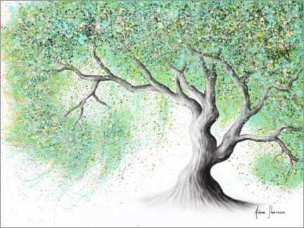 Poster Jade Blossom Tree