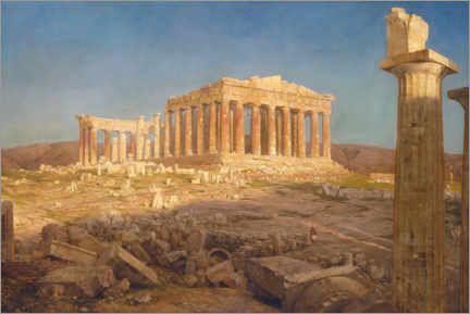Canvas print  The Parthenon - Frederic Edwin Church