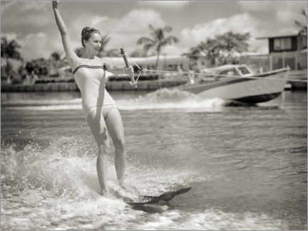 Poster Water skiing in Florida