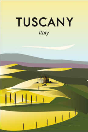 Poster  Tuscany - Omar Escalante