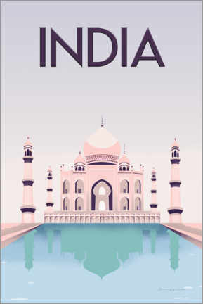 Poster  India - Omar Escalante