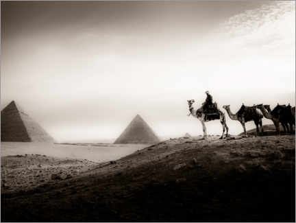 Poster  Pyramid sighting - Ali Khataw