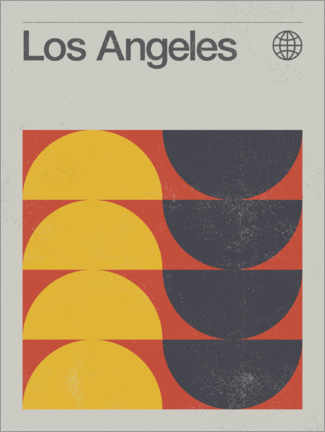 Poster  Los Angeles - Swissty