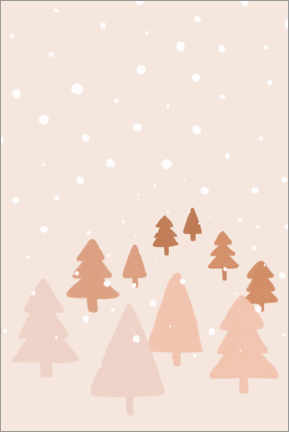 Poster Winter Forest