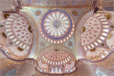 Poster  Domes of the Blue Mosque, Sultan Ahmed Mosque - XYZ PICTURES