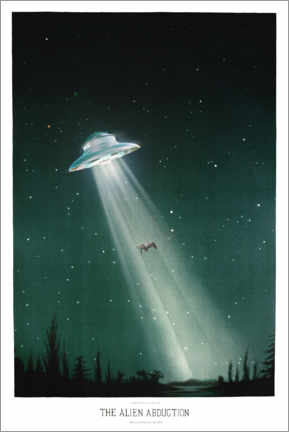 Poster  Alien abduction - Jonas Loose