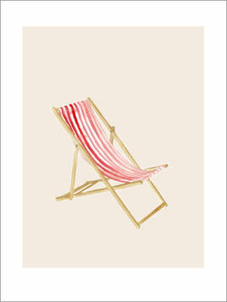 Poster Salt&Surf sun chair