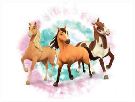 Poster Horse trio