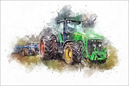 Poster  Tractor VII - Peter Roder