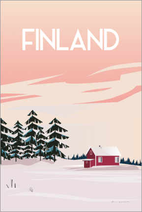 Poster  Finland II - Omar Escalante