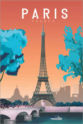 Poster  Paris, France - Omar Escalante
