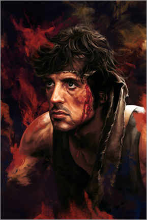 Canvas print  Rambo (First Blood) - Dmitry Belov