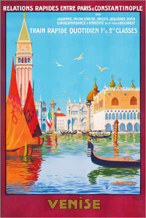 Poster  Venice - Vintage Travel Collection
