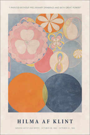 Poster Hilma af Klint - With great power