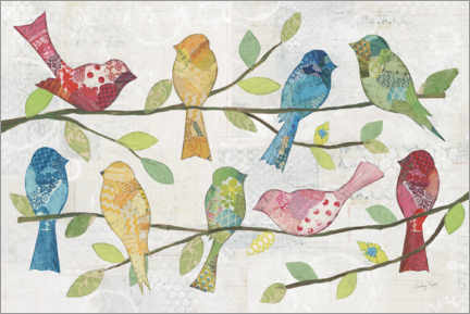 Poster Chirping birds