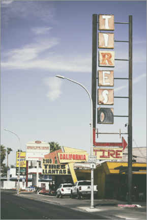Poster  American West - Tires Vegas - Philippe HUGONNARD