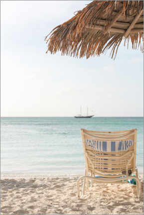 Poster  View of the Aruba Beach - Henrike Schenk