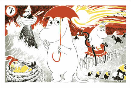 Poster  Adventures of the Moomins