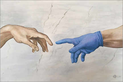 Canvas print  Modern Michelangelo - Tilman Fulda