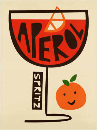 Poster  Aperol Spritz - Fox & Velvet