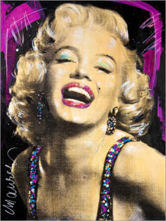 Acrylic print  Marilyn Monroe Pop Art - Sid Maurer