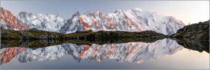 Poster Lakes of Cheserys, Chamonix-Mont-Blanc