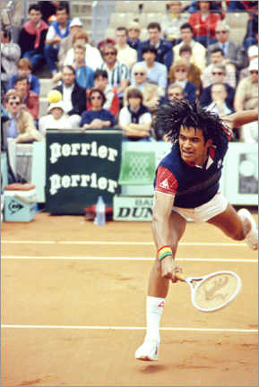 Poster  Yannick Noah, French Open, Roland Garros, France, 1983