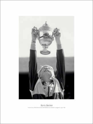 Poster  Boris Becker, Tennis player