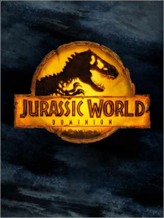 Acrylic print  Jurassic World Dominion - Logo