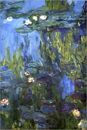 Acrylic print  Water Lilies V - Claude Monet
