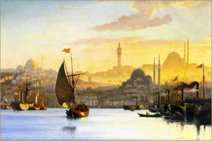 Canvas print  Constantinople - Carl Neumann