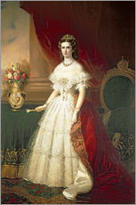 Gallery print  Empress Elizabeth of Bavaria - Franz Russ