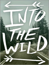 Wall sticker  Into the Wild - Leah Flores