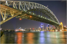 Wall sticker  Sydney Harbour Bridge I - Thomas Hagenau