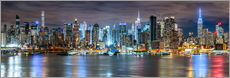 Wall sticker  New York City Skyline panoramic view - Sascha Kilmer